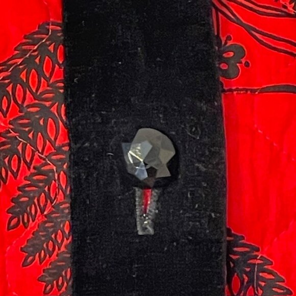 Vintage Evelyn Pearson Quilted & Velvet Loungewear Dress Robe Small/Medium - Picture 4 of 11